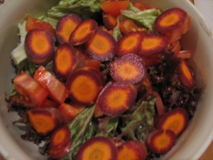 purple carrots